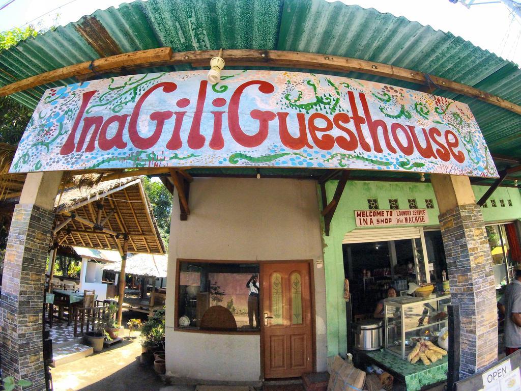 Ina Gili Guesthouse Gili Air Bagian luar foto